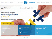 Tablet Screenshot of jcommerce.pl